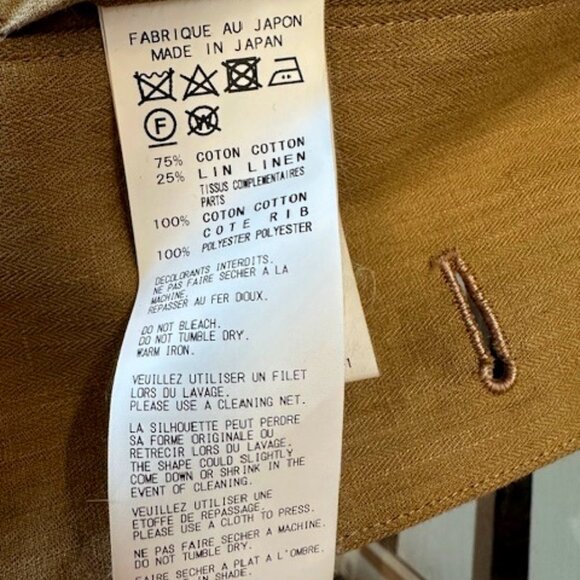 YOHJI YAMAMOTO SIZE 2/M COLORBLOCK PATTERN COAT/JACKET - Picture 7 of 7